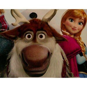 Disney Frozen Commemorative Lithograph Set Anna, Elsa, Olaf & Kristoff Prints